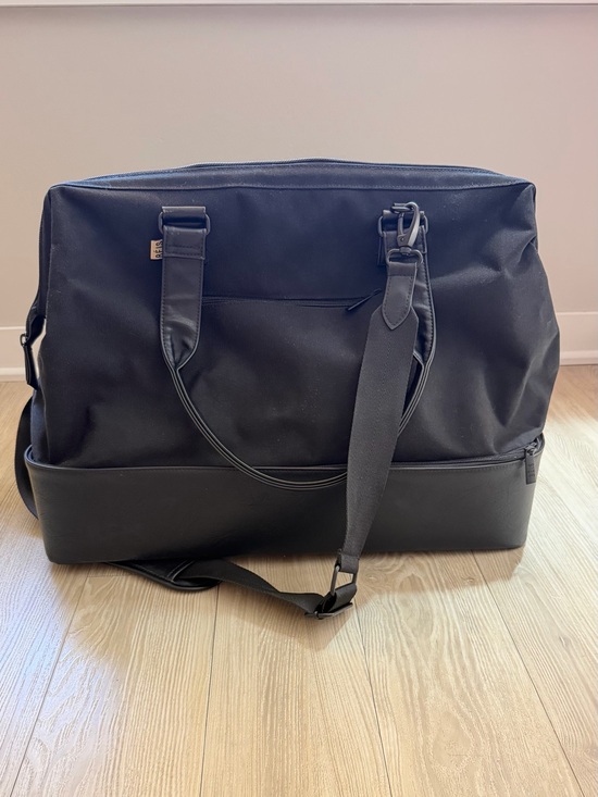 BEIS Handbags - Beis Weekender Bag Black
